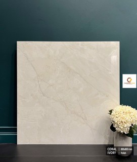 Gạch 80X80 Ấn Độ CORAL IVORY