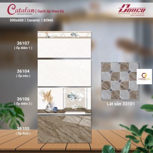 Gạch 30X60 Catalan 36107-36104-36106-36105